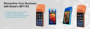 Retail's MPT-R3 Mobile POS Terminal
