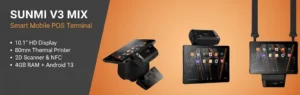 SUNMI V3 MIX Smart Mobile POS Terminal Price in Bangladesh 10.1 Android All-in-One POS Retail Solution