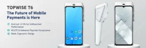 TOPWISE T6 Android 13 Mobile POS Terminal